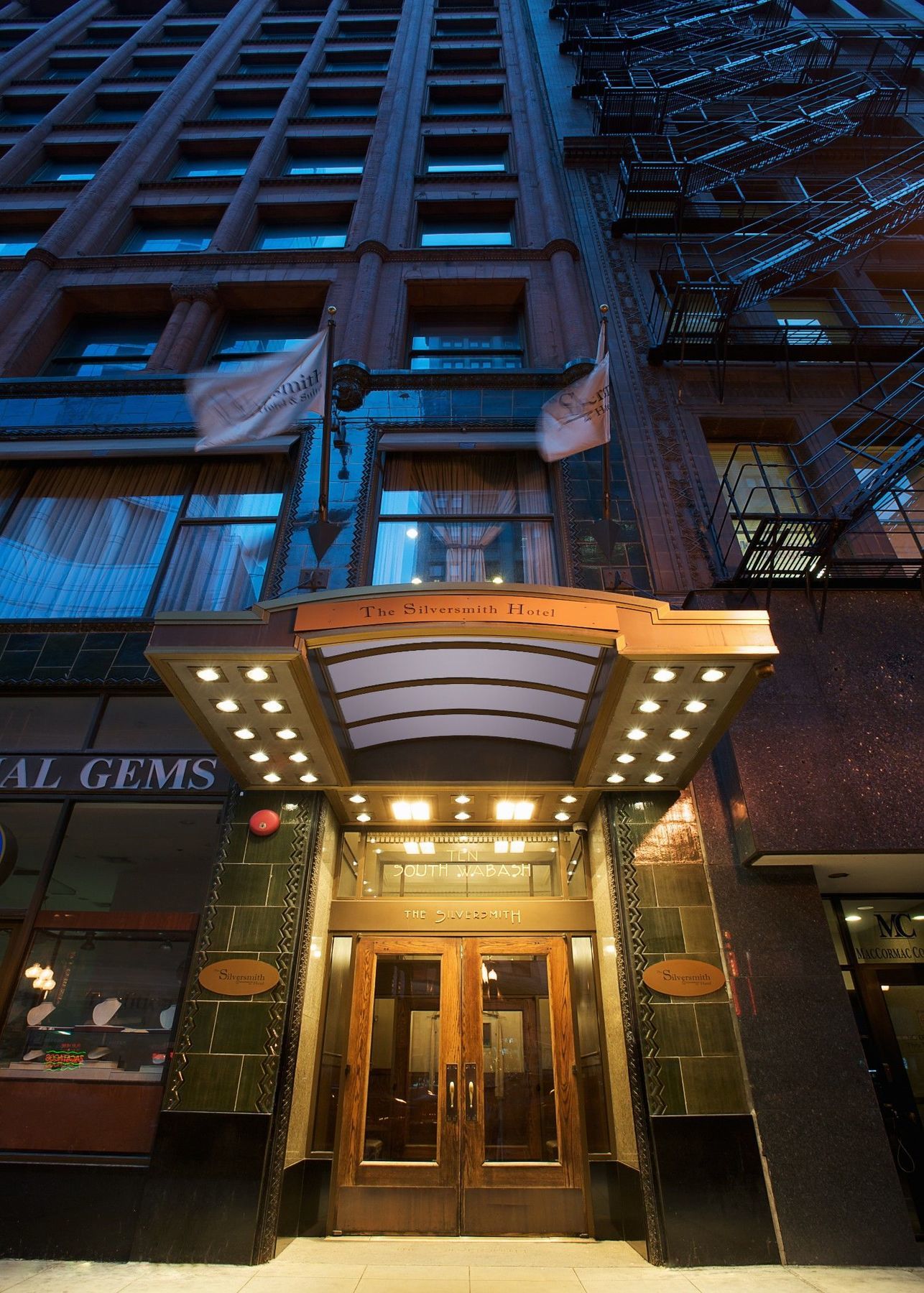 Silversmith Hotel Chicago Downtown Экстерьер фото